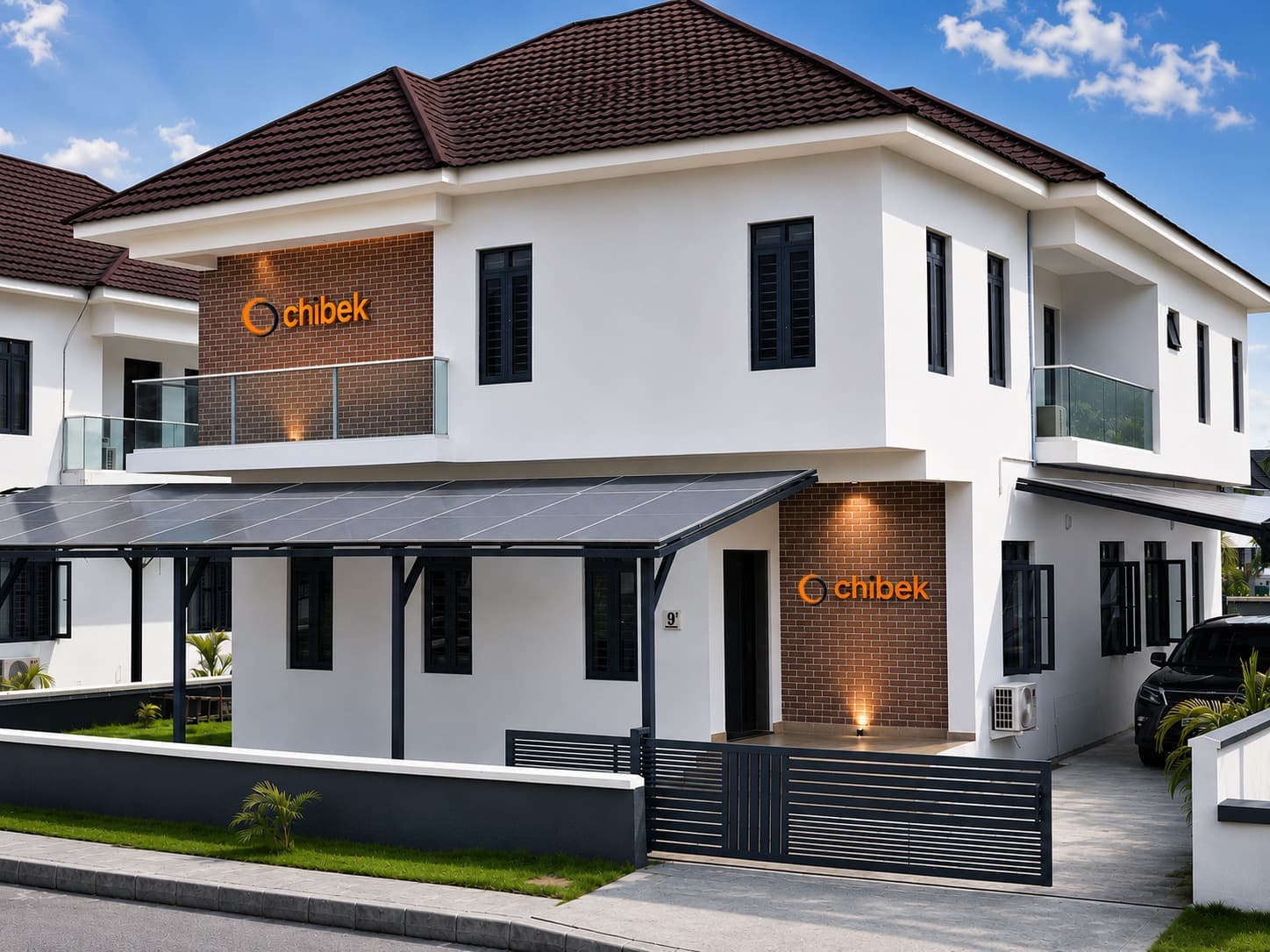 Chibek Instruments branch office building in Awoyaya, Ibeju-Lekki, Lagos